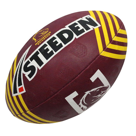 Brisbane Broncos NRL Steeden Supporter Ball