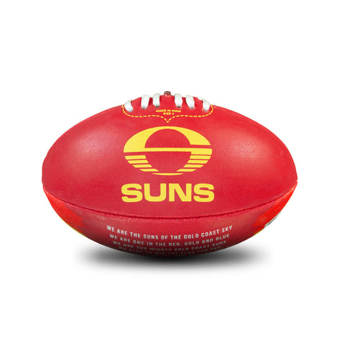 Gold Coast Suns Sherrin Team Song Football