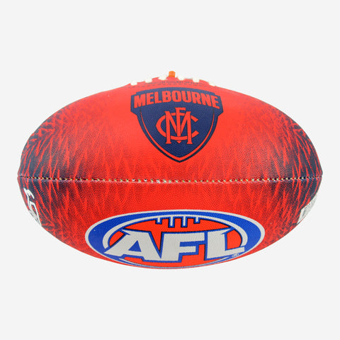 Melbourne Demons Aura Synthetic Football size 3