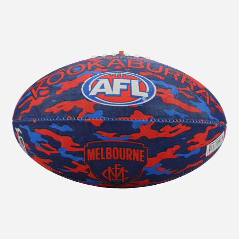 Melbourne Demons Camo Synthetic Football size 5