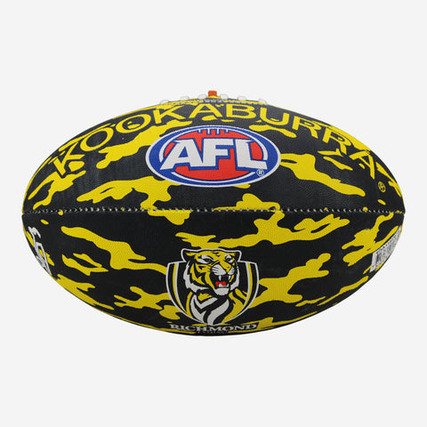 Richmond Tigers Camo Synthetic Football size 5