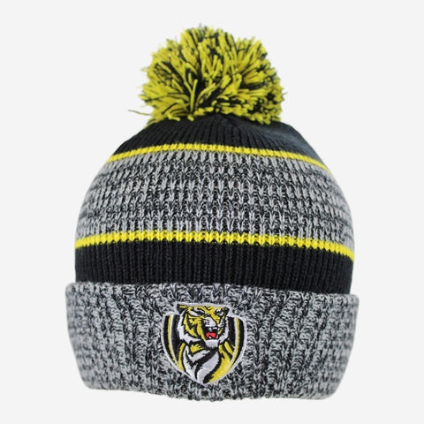 Richmond Tigers Mens Adults Blitz Beanie