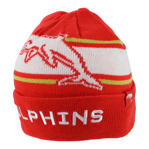 Redcliffe Dolphins NRL Mens Reversible Transform Beanie