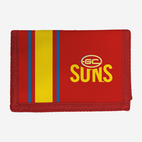 Gold Coast Suns AFL GT Velcro Wallet
