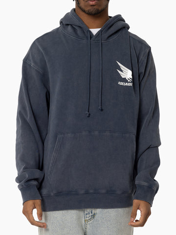 Adelaide Crows Mens Adults Acid Wash Hoodie
