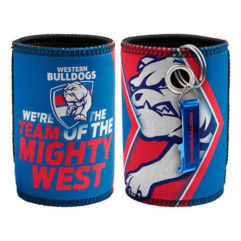 Western Bulldogs Can Cooler with Bottle Opener