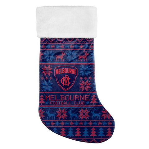 Melbourne Demons Jumbo Christmas Stocking