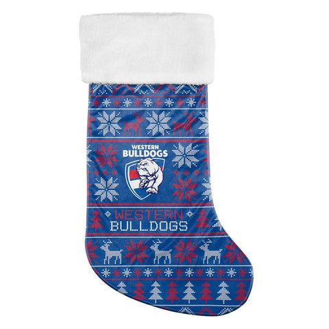 Western Bulldogs Jumbo Christmas Stocking
