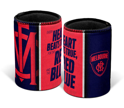 Melbourne Demons Team Song Can Cooler Stubby Holder