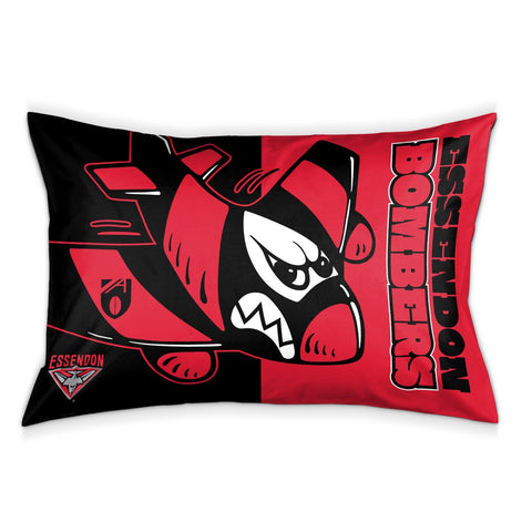 Essendon Bombers Mascot Pillow Case