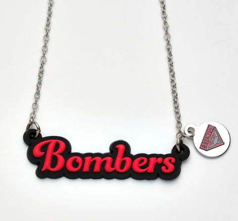 Essendon Bombers Script Necklace