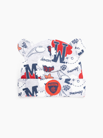 Melbourne Demons Baby Infant Cloud Beanie
