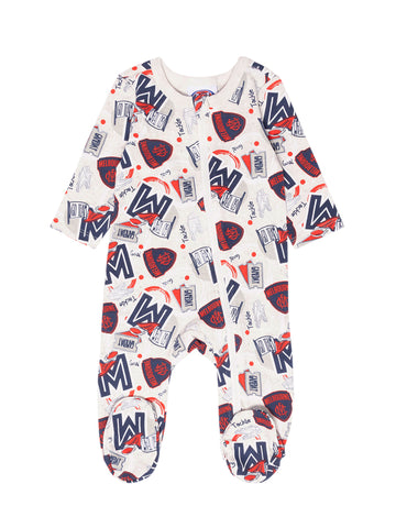 Melbourne Demons Babies Infants Go Team Romper Onesie