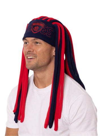Melbourne Demons Dreadlock Pez Beanie Fun Hat