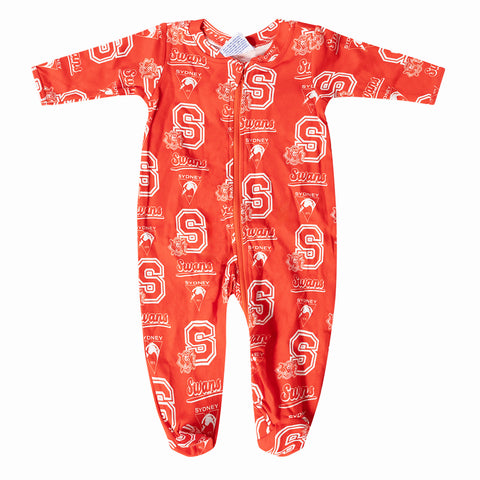 Sydney Swans AFL Baby Infant Coverall Romper Onesie