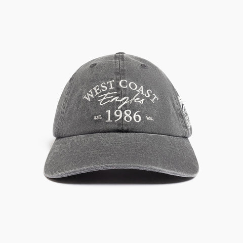 West Coast Eagles Mens Adults Acid Wash Dad Cap