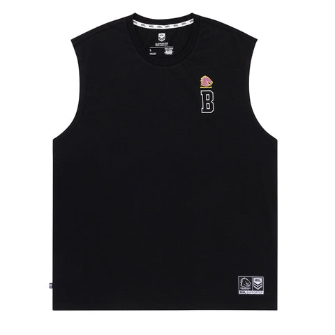 Brisbane Broncos NRL Mens Adults Muscle Tank