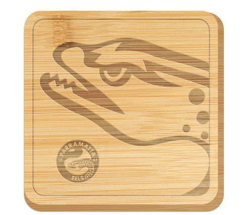 Parramatta Eels NRL Bamboo Cheese Board