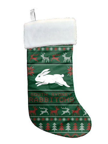 South Sydney Rabbitohs NRL Jumbo Christmas Stocking