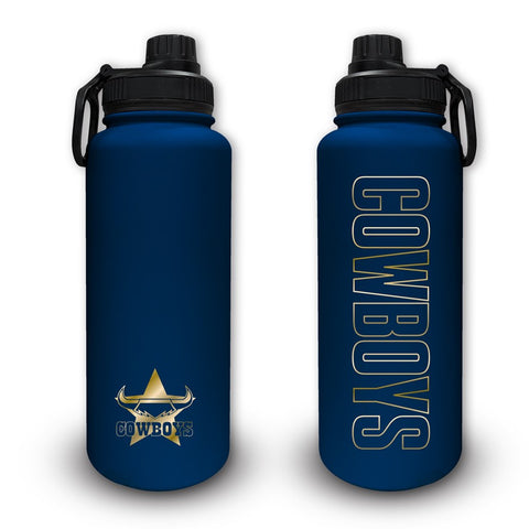 North Queensland Cowboys NRL Stainless Steel 960ml Drink Bottle
