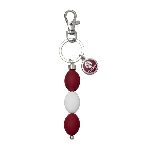 Manly Sea Eagles NRL 3 Ball Charm Keyring