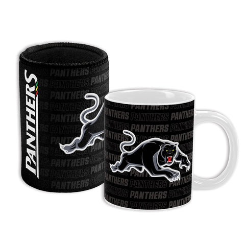 Penrith Panthers NRL Mug and Can Cooler
