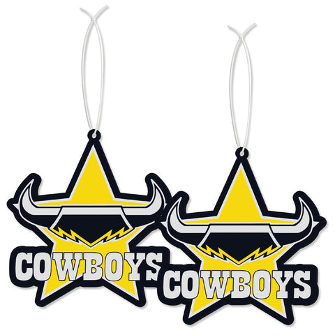 North Queensland Cowboys NRL Set of 2 Air Fresheners