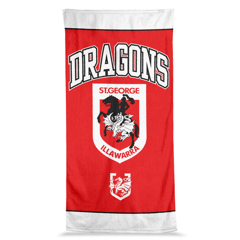 St George Dragons NRL Jumbo Beach Bath Towel