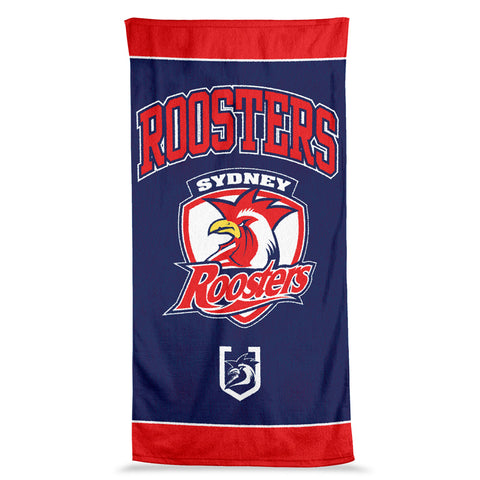 Sydney Roosters NRL Jumbo Beach Bath Towel