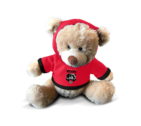 Perth Bears NRL 7'' Plush Teddy Bear with Hoodie