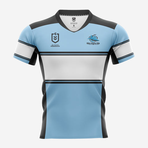Cronulla Sharks NRL Youth Supporter Replica Home Jersey
