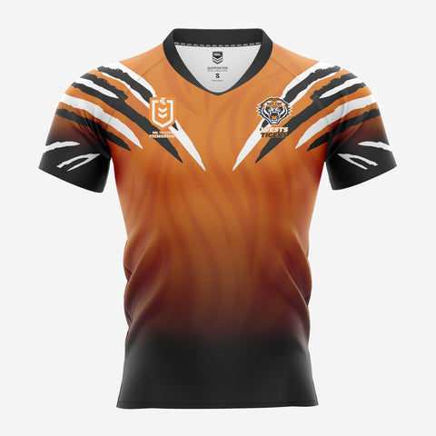 Wests Tigers NRL Youth Supporter Replica Home Jersey