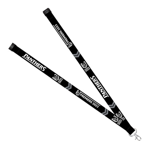 Penrith Panthers NRL 2023 Premiers Premiership Logo Lanyard