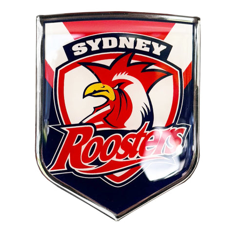 Sydney Roosters NRL Premium Chrome Logo Decal Sticker