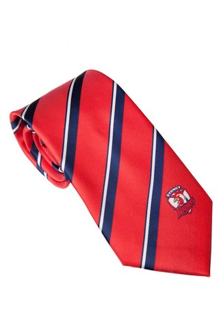 Sydney Roosters NRL Embroided Logo Neck Tie