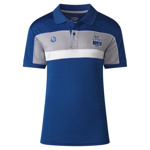 North Melbourne Kangaroos AFL Footy Mens Premium Polo T-Shirt