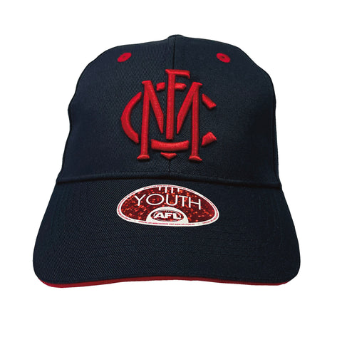 Melbourne Demons Boys Youths 3D Logo Cap