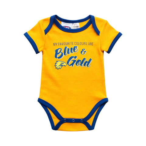 West Coast Eagles Babies Infants Romper Onesie