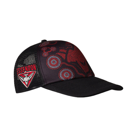 Essendon Bombers Mens Adults Indigenous Trucker Cap