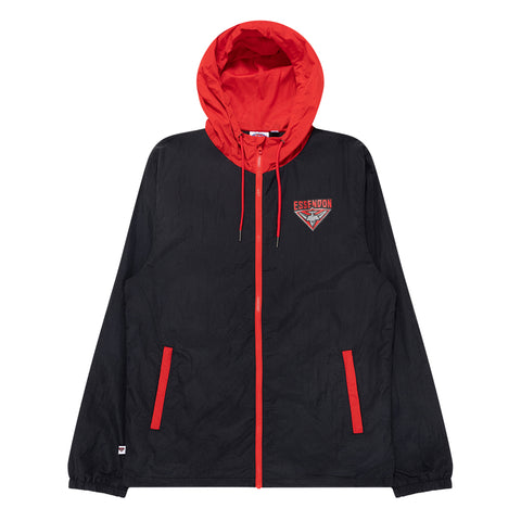 Essendon Bombers Mens Adults Team Windbreaker Zip Jacket