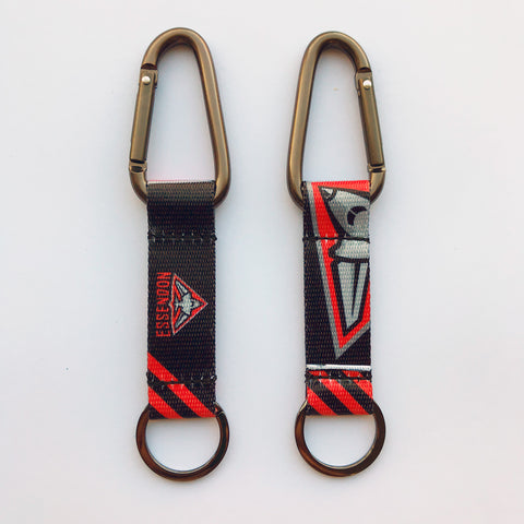 Essendon Bombers Carabiner Keyring