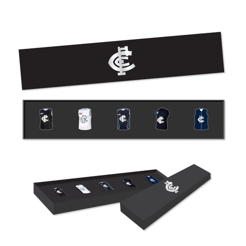 Carlton Blues Guernsey Designs Pin Collectors Set