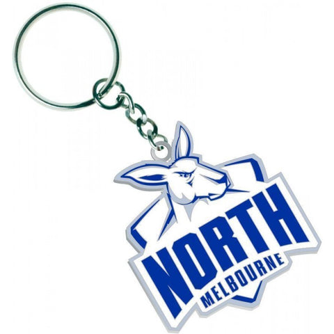 North Melbourne Kangaroos Metallic Logo Keyring