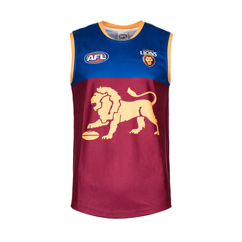 Brisbane Lions AFL Official Boys Youth Replica Footy Guernsey