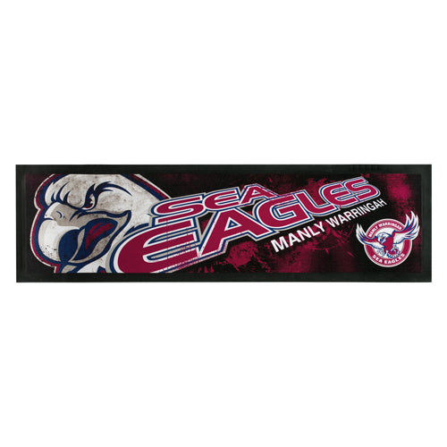Manly Sea Eagles NRL Logo Bar Runner