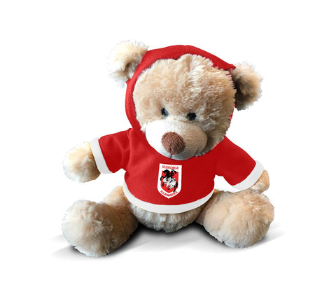 St George Dragons NRL 7'' Plush Teddy Bear with Hoodie