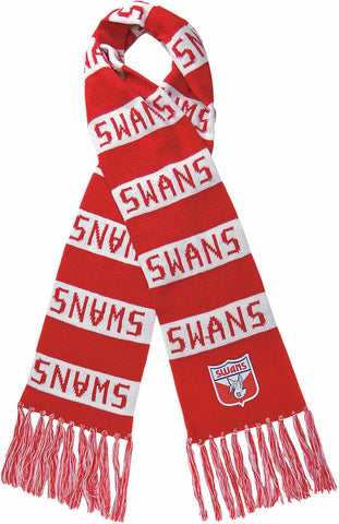Sydney Swans AFL Heritage Emblem Bar Scarf