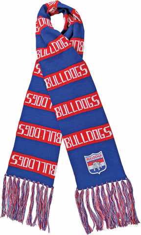 Western Bulldogs Heritage Emblem Bar Scarf