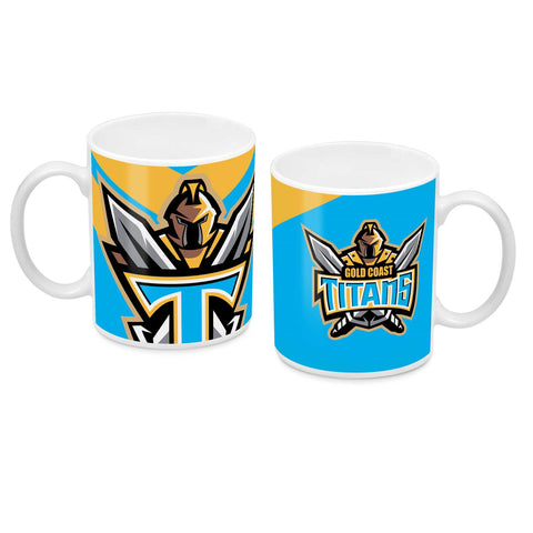 Gold Coast Titans NRL Ceramic Mug