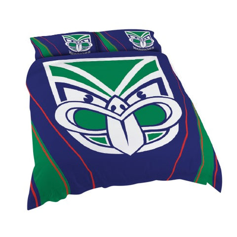 New Zealand Warriors Quilt Doona Duvet Cover Pillow Case Set